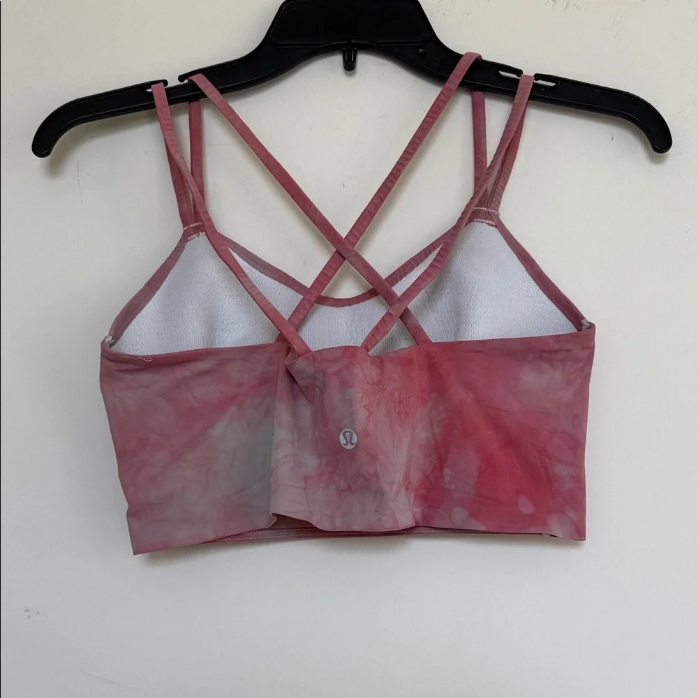 Lululemon Athletica Rose Strappy Crop Top